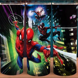 Spider-man Miles Morales Cup Mug Tumbler  20oz